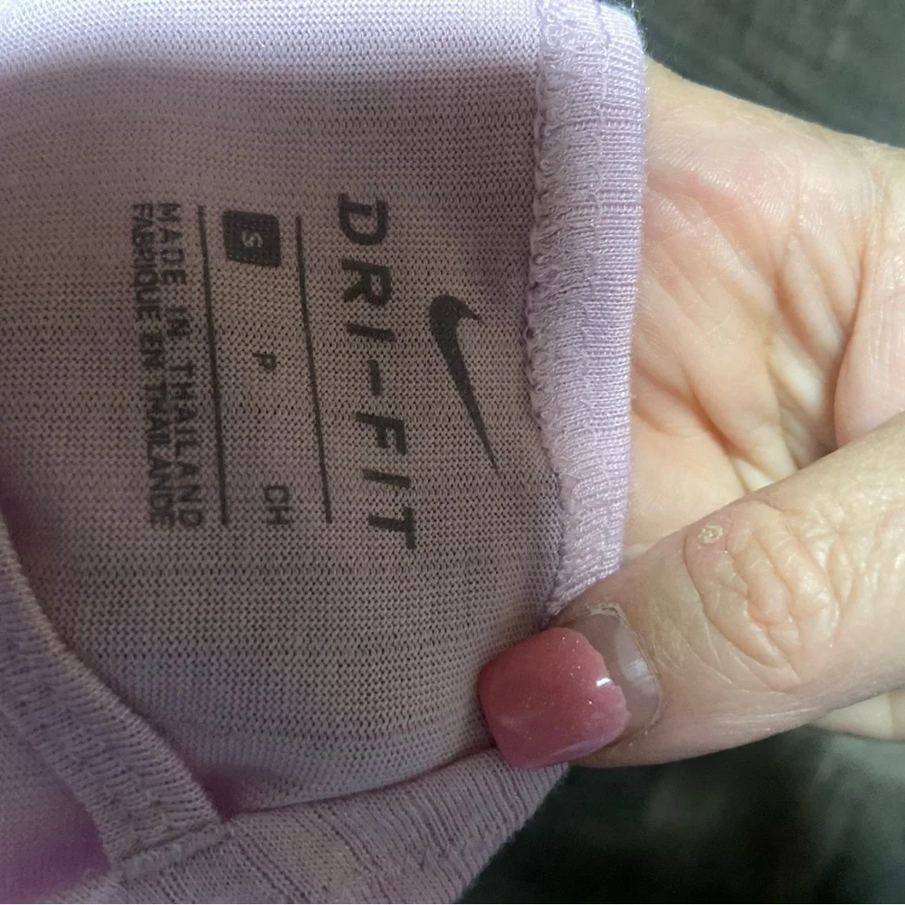 Nike Lightweight Light Pink Dri-FIT Tank Top Small